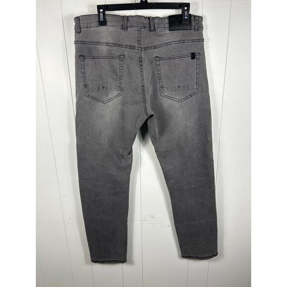 Versace 19V69 Abbigliamento Sportivo SRL Milano Italy Jeans Men's 30x32 in Gray - Picture 6 of 7